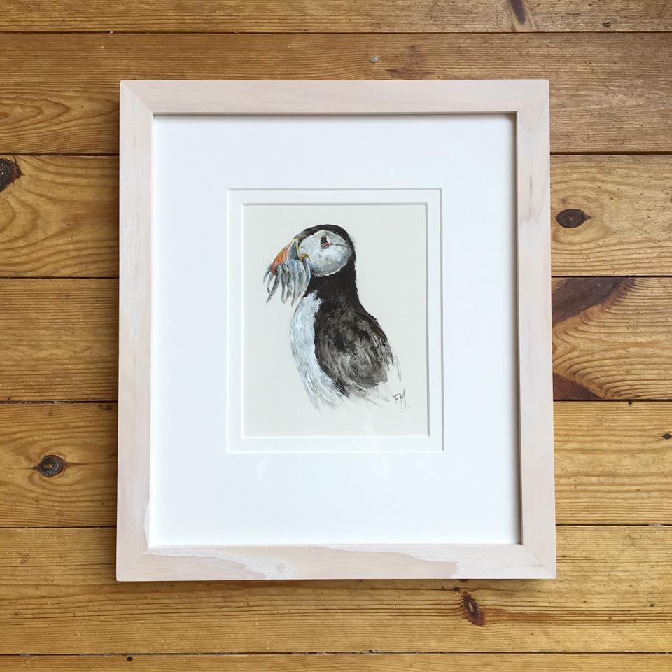 Framing artwork Emma Noble