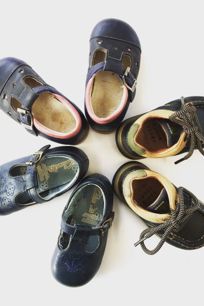 Baby shoes box frame